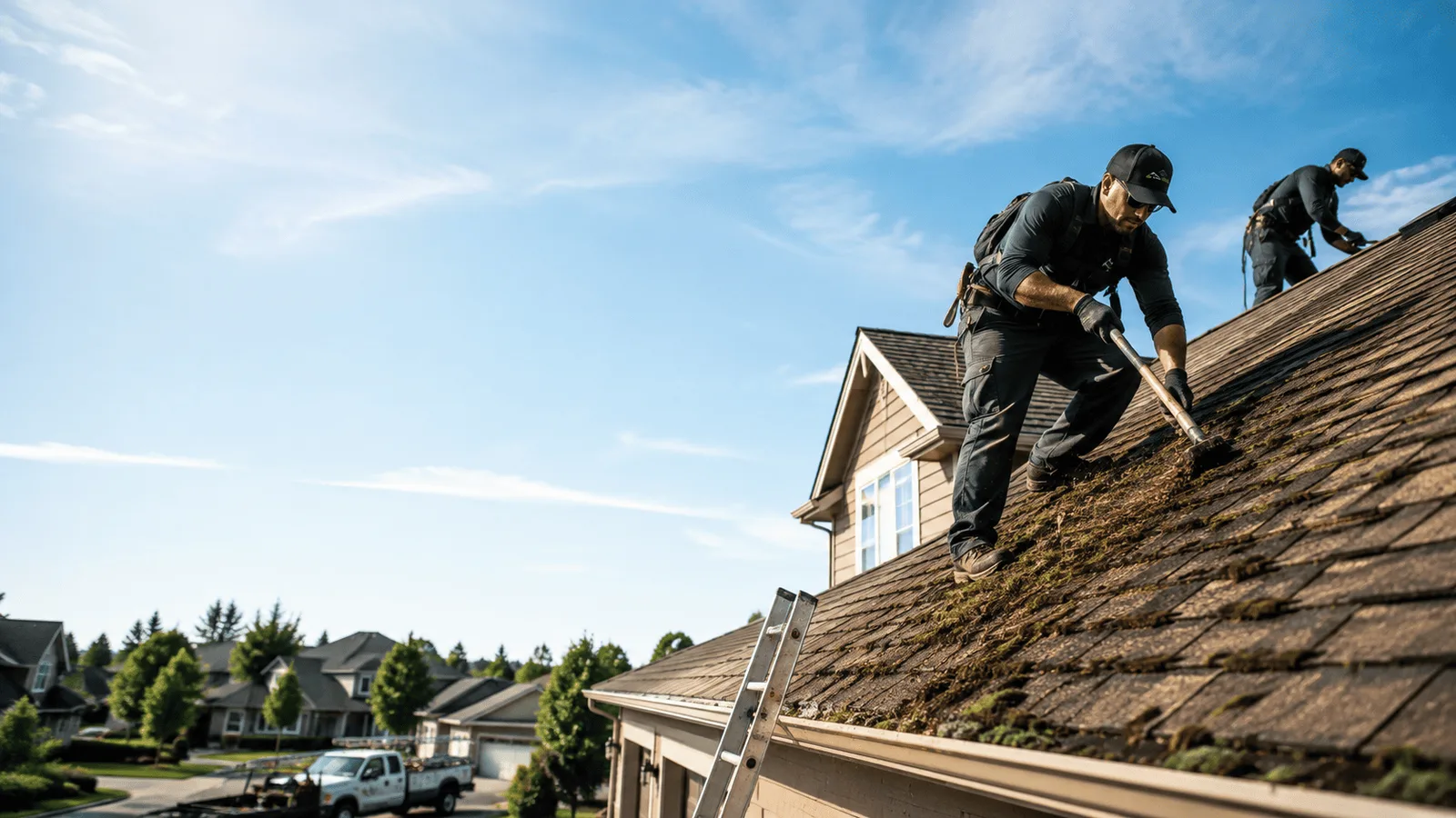Roof Moss Removal in Holland, TX near me